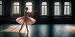 Expressão em Silêncio: A Dança Solene da Bailarina