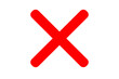 © Photix Studio - wrong icon red cross mark on transparent background png file type