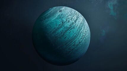 Wall Mural - uranus planet generative ai