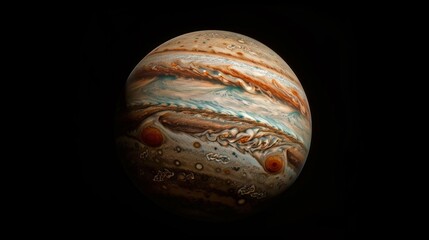 Wall Mural - planet jupiter generative ai