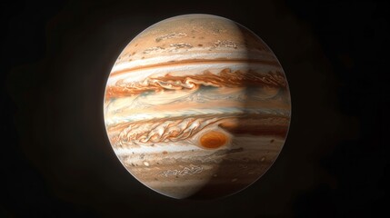 Wall Mural - planet jupiter generative ai