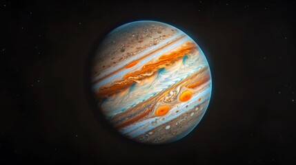 Wall Mural - planet jupiter generative ai