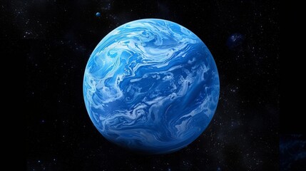 Wall Mural - planet neptune generative ai