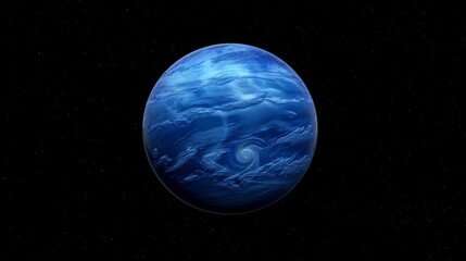 Wall Mural - planet neptune generative ai