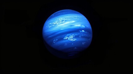 Wall Mural - planet neptune generative ai