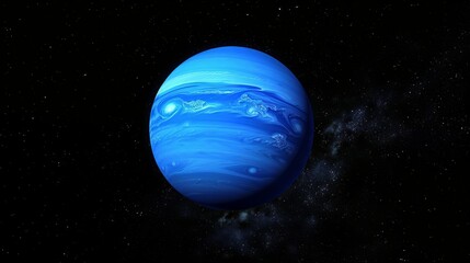 Wall Mural - planet neptune generative ai
