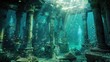 Mystical Subaquatic Ruins: A Sunken City Beneath the Waves