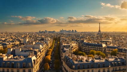 Wall Mural - Stunning city of Paris architecture