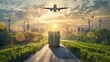 Environmental Impact: Address the environmental aspect of air cargo by capturing eco-friendly initiatives such as electric cargo vehicles, sustainable packaging practices. Generative AI
