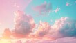 Soft and delicate pastel hues decorate the sky in this stunning gradient sunset backdrop.