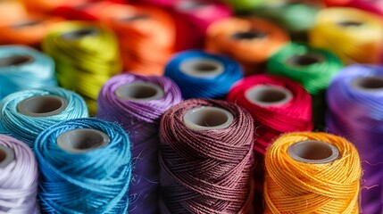 Colorful threads
