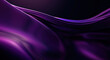 vibrant violet hues sleek gradient curve on dark background
