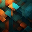 colorful abstract background design in blue, green, and brown, in the style of dark orange and dark azure, cody ellingham, dark brown and dark orange