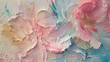 Close-up, Easter celebration, abstract floral, eggshell pastels, spring warmth, bloom renewal 
