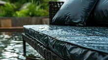 Protective Vinyl Cover For Outdoor Furniture: Durable And Weather-Resistant Solution For Keeping Your Patio Set Safe From The Elements