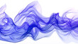 A vivid ultramarine abstract wave background with a white backdrop.