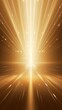 3D rendering of light gold background with spotlight shining down on the center