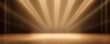 3D rendering of light tan background with spotlight shining down on the center.