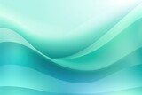 Fototapeta  - Abstract cyan and green gradient background with blur effect, northern lights. Minimal gradient texture for banner design. Vector illustration