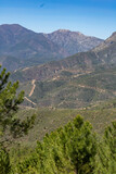 Fototapeta Uliczki - Landscape of Sierra de las Nieves 