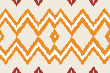 Abstract ethnic ikat chevron pattern background. ,carpet,wallpaper,clothing,wrapping,Batik,fabric,Vector illustration.embroidery style.
