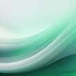 Abstract silver and green gradient background with blur effect, northern lights. Minimal gradient texture for banner design. Vector illustration