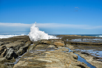 Poster - Wild surf at Norah Heads, NSW