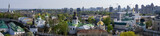 Fototapeta Miasta - View to Kyiv skyline and the Pechersk Lavra from the Bell Tower 