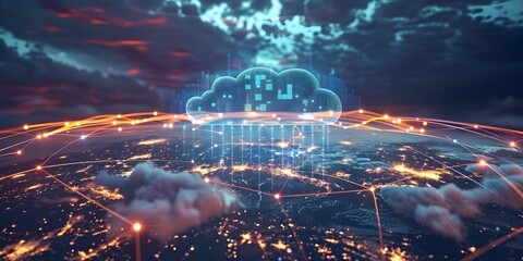 Poster - Secure and Integrated Cloud Storage Network Enabling Global Business and Productivity