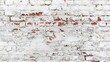 Shabby brick wall texture. Generative AI
