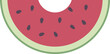Watermelon vector summer illustration