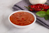 Fototapeta Kuchnia - Chinese traditional sweet and sour sauce