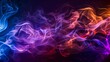 Colorful modern abstract background with transparent smoke...