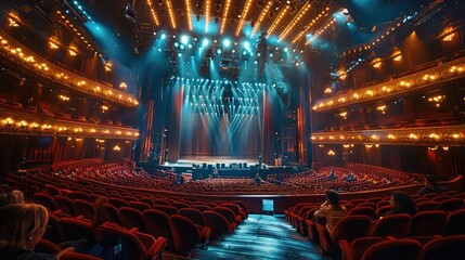 Aufkleber - The largest musical theater show. Generative AI.