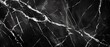 Black marble texture with white veins.