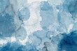 Blue abstract watercolor background.