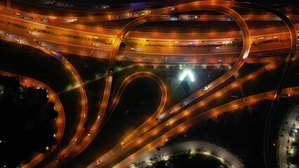 Wall Mural - April 23, 2023: panoramic view of the eastern gateway of Ho Chi Minh City, Vietnam