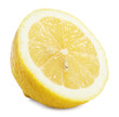 © New Africa - Half of lemon isolated on white. Citrus fruit