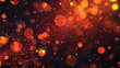 Light bokeh abstract orange blur background graphic