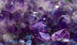 Amethyst is a beautiful colored gemstone. naturally.