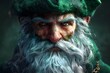 Bearded Man in Green Hat