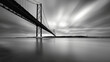 Bridge of 25th Apr over Tagus river Lisbon Portugal