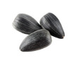Sunflower seeds isolated on transparent background. PNG format