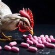 Antibiotic use in chicken farms. Sustainable chicken farming against antibiotic use. Sustainable agriculture, veterinary care, and antibiotic resistance. Drug resistance in modern agriculture