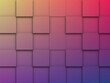 © vallenttini - Fundo, Fundo abstrato, plano de fundo quadriculado colorido, Background colorido degradê, multicolors, fundo colorido, cores mescladas, fundo com quadrados, fundo quadriculado