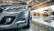 Dealership Dazzle: Shiny New SUV Headlight in Showroom
