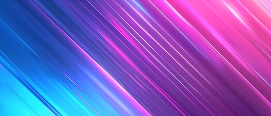 Poster - Abstract texture pink purple blue glowing shiny shine background banner panorama long with 3d geometric gradient shapes for website, business, print design template paper pattern, defocused