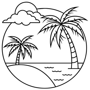          Summer vibes vector illustration.
