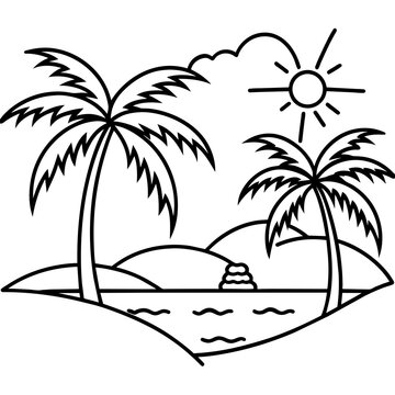          Summer vibes vector illustration.
