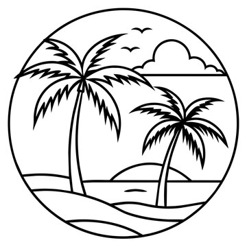          Summer vibes vector illustration.
